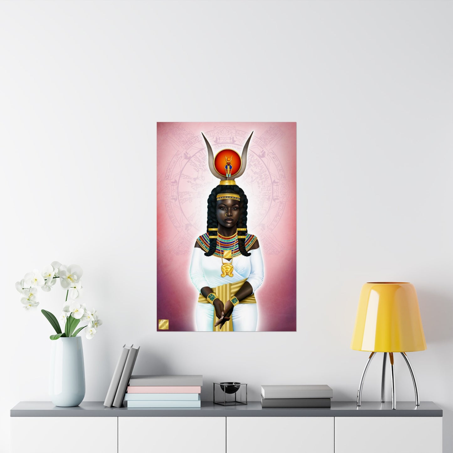 HATHOR "THE GOLDEN LADY"  POSTER