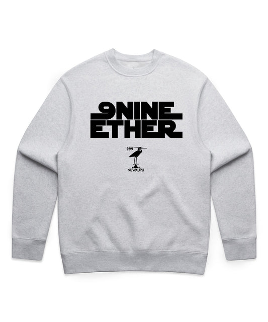 NINE ETHER 999 CREWNECK GREY