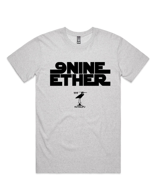 NINE ETHER 999 TEE ASH GREY